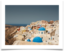 Blue and White - Santorini - Denis McAllister